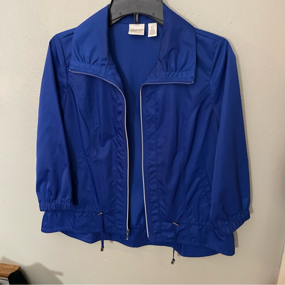 Zenergy By Chico’s Blue Women's Jacket
